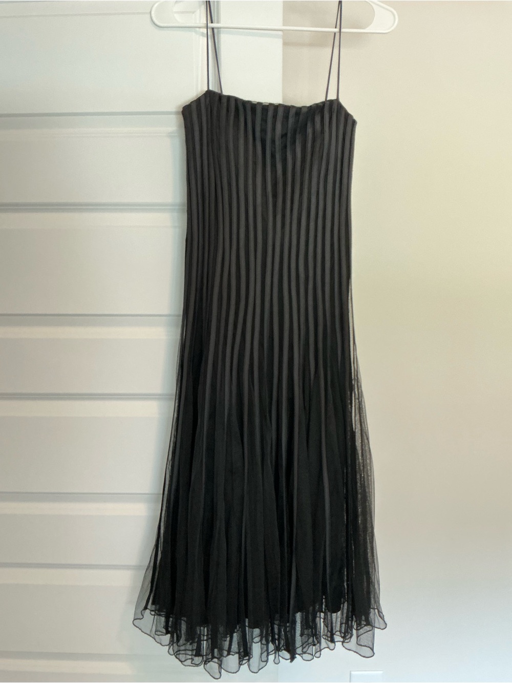 JS Collections Black Dress with Red Brand Tag